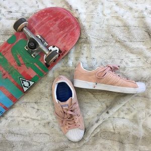 adidas Superstar Vulc ADV Pastel Pink Shoes